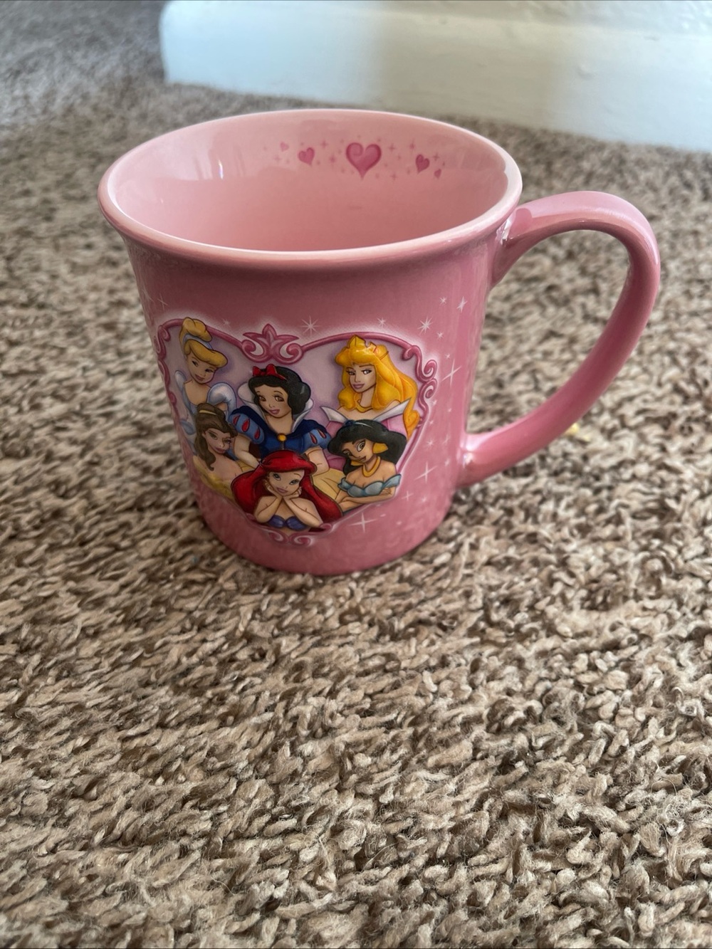 Disney Pink Princess Mug with Classic Princesses